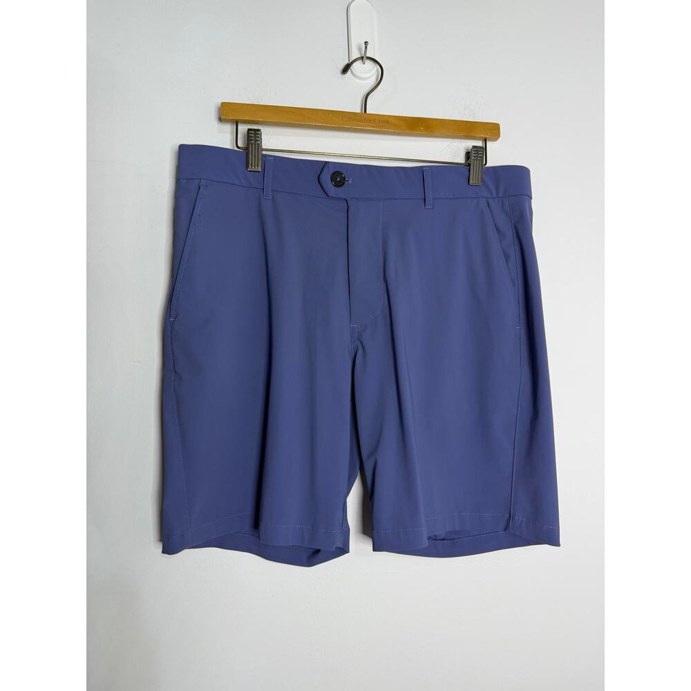 Greyson Shorts Men’s 33 Plum Purple Montauk Chino Golf Polyamide Nylon Spandex